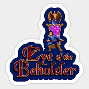 Eye of the Beholder (Throne) Sticker